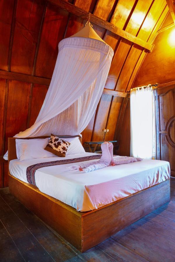 Leaf Coco Bungalow Gili Air Extérieur photo