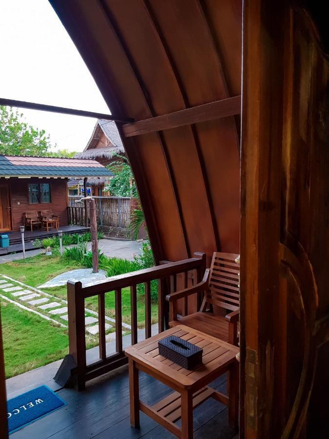 Leaf Coco Bungalow Gili Air Extérieur photo