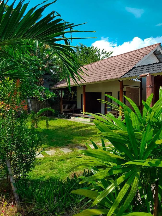 Leaf Coco Bungalow Gili Air Extérieur photo