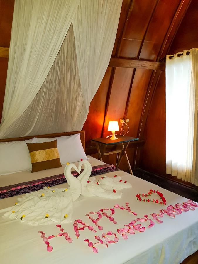 Leaf Coco Bungalow Gili Air Extérieur photo