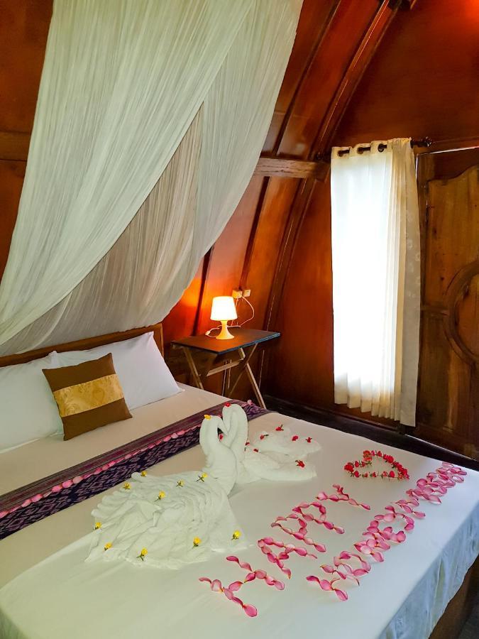 Leaf Coco Bungalow Gili Air Extérieur photo