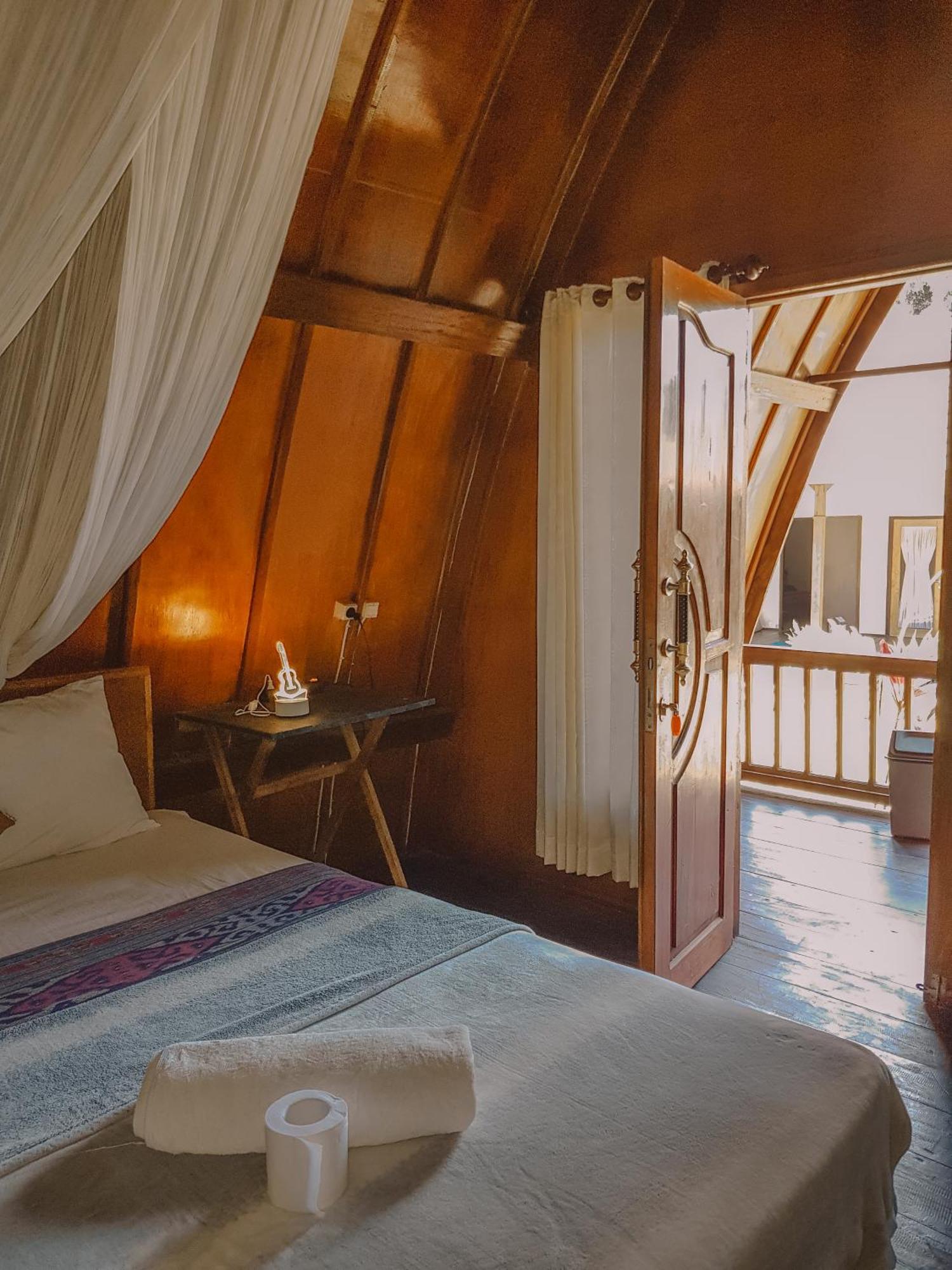 Leaf Coco Bungalow Gili Air Extérieur photo